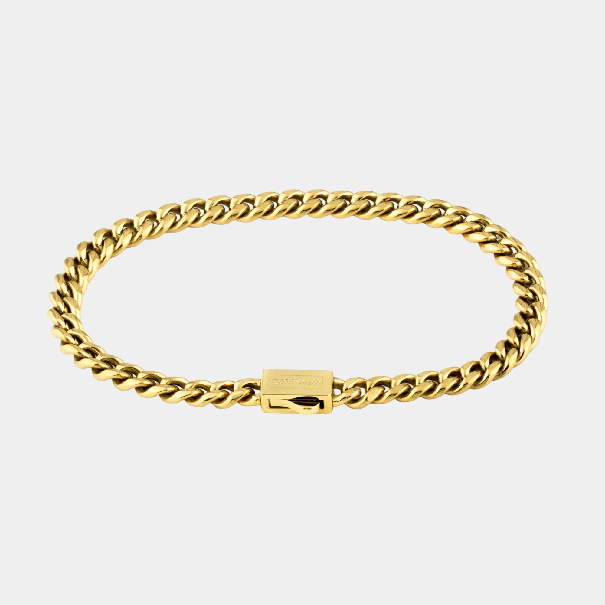 Gold Cuban Bracelet & Chain Set – 5mm - Image 8