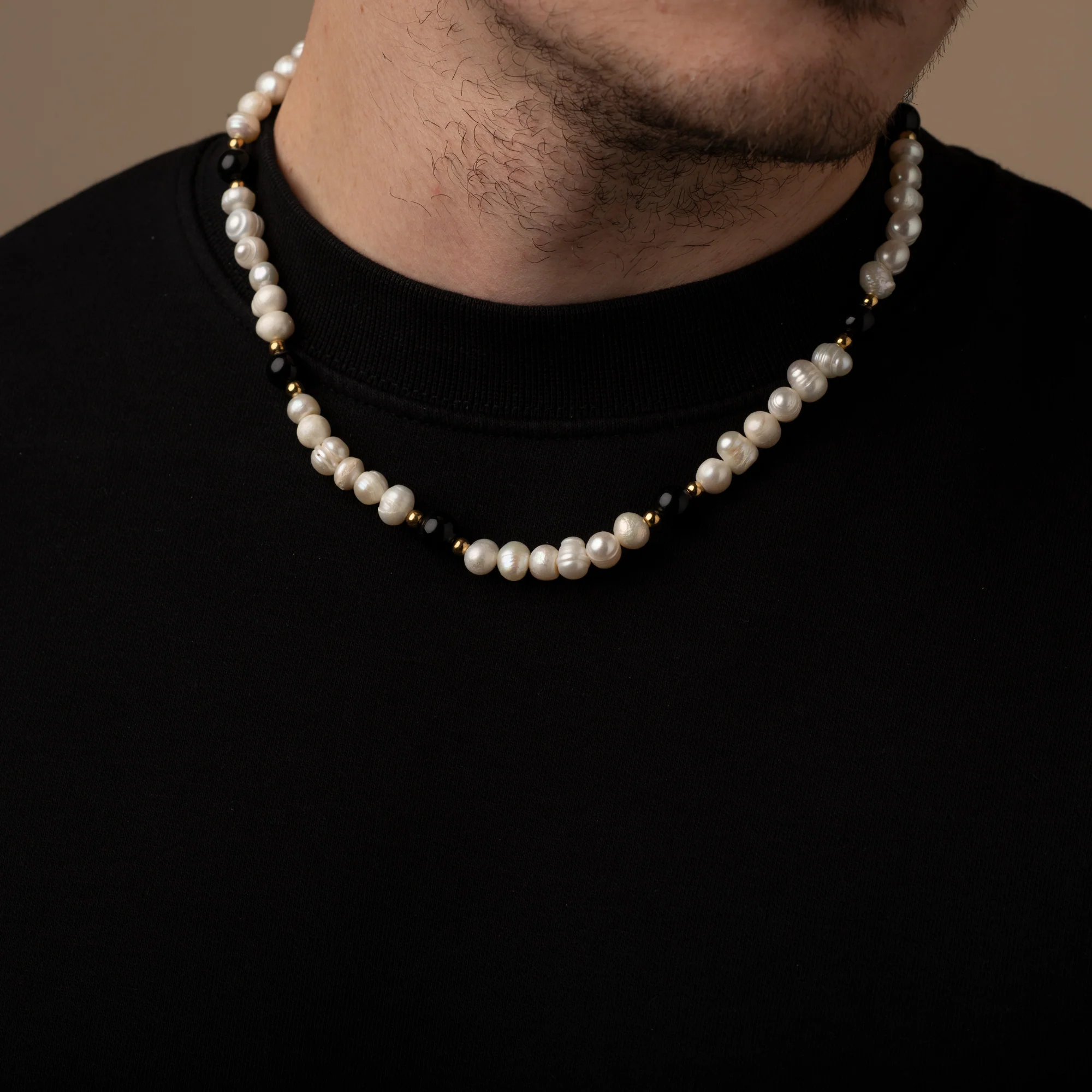 Onyx Black - Genuine Pearls Necklaces - Image 4