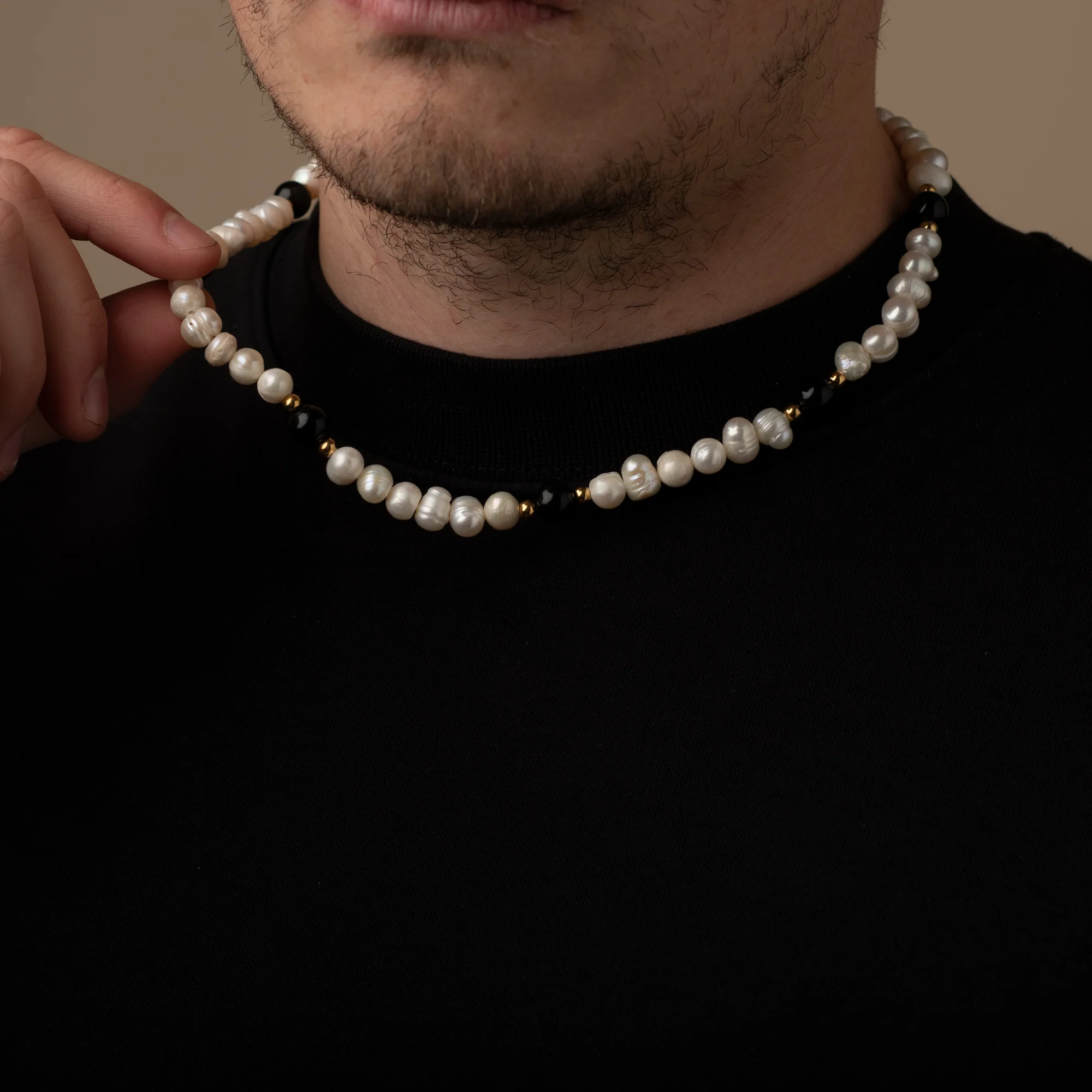 Onyx Black - Genuine Pearls Necklaces - Image 5