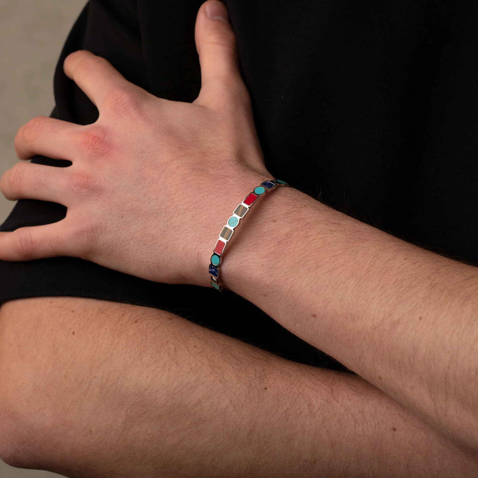 Silver Knightsbridge Bangle - Image 4