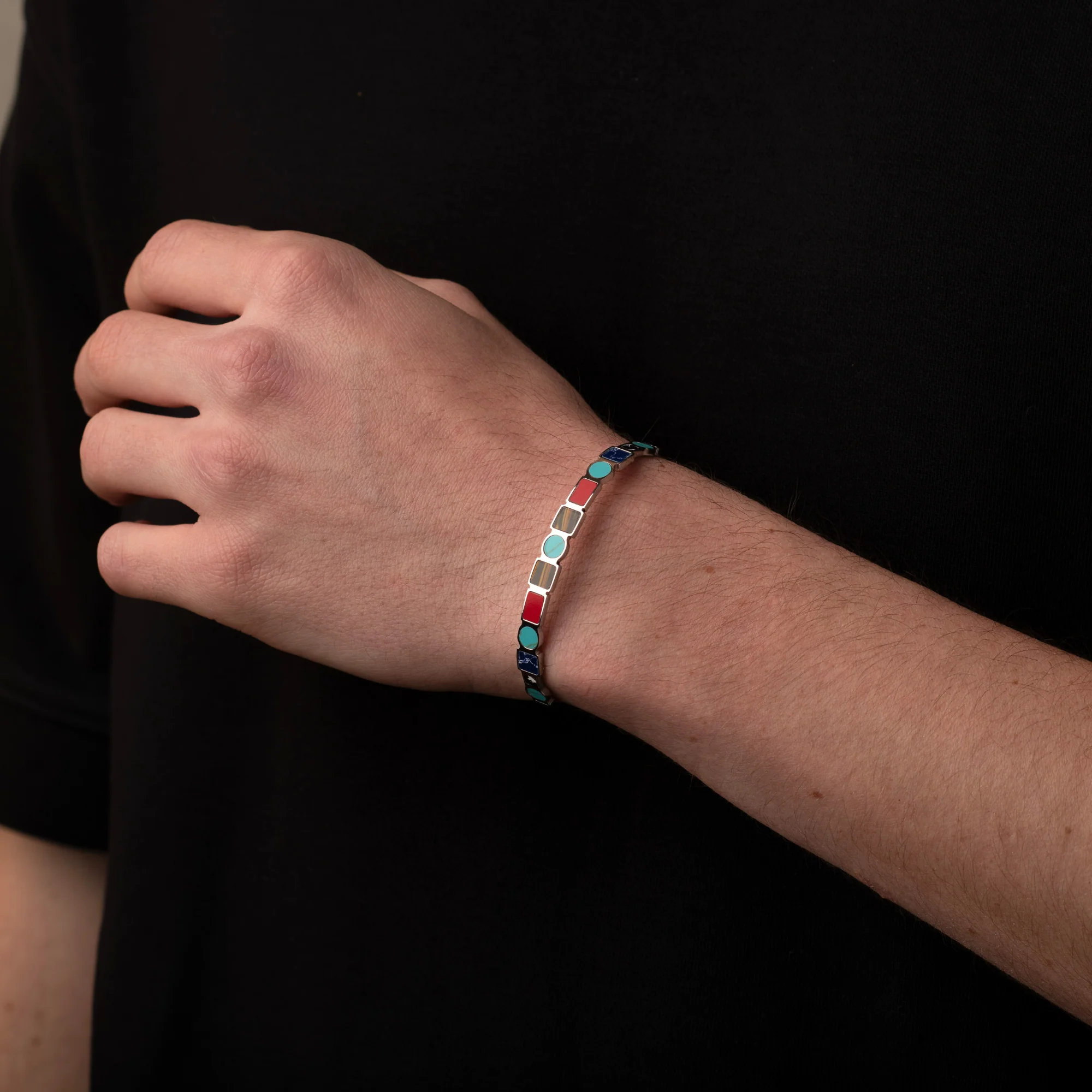 Silver Knightsbridge Bangle - Image 5